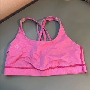 Lululemon Energy Pink Sports Bra